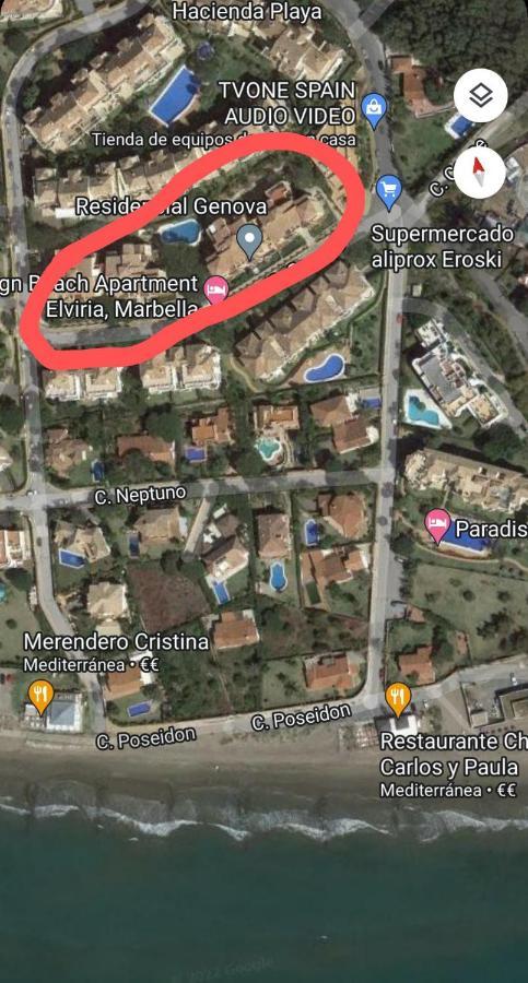 Marbella Junto Al Mar Con Gran Terraza Daire Dış mekan fotoğraf
